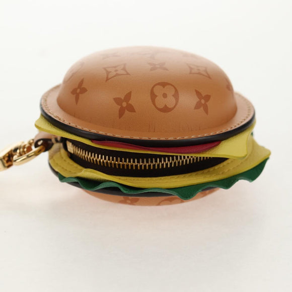 LOUIS VUITTON Monogram Bag Charm LV Burger Multicolor M02218 LV Auth 157972SM