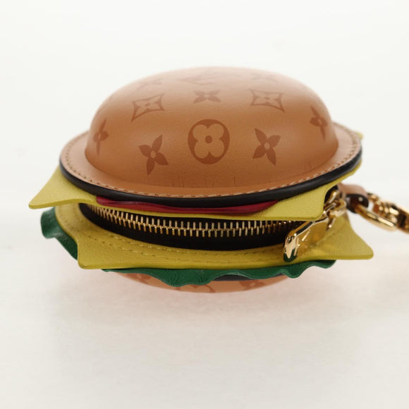 LOUIS VUITTON Monogram Bag Charm LV Burger Multicolor M02218 LV Auth 157972SM