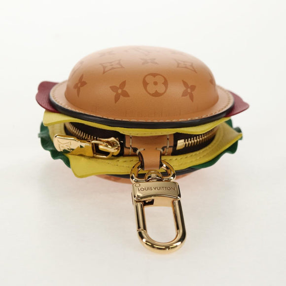 LOUIS VUITTON Monogram Bag Charm LV Burger Multicolor M02218 LV Auth 157972SM