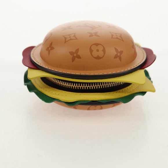 LOUIS VUITTON Monogram Bag Charm LV Burger Multicolor M02218 LV Auth 157972SM