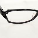 Chrome Hearts DUTCH RUDDER CH Cross Glasses Glasses plastic Black Auth 157973SAM-10