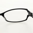 Chrome Hearts DUTCH RUDDER CH Cross Glasses Glasses plastic Black Auth 157973SAM-17
