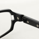 Chrome Hearts DUTCH RUDDER CH Cross Glasses Glasses plastic Black Auth 157973SAM-19