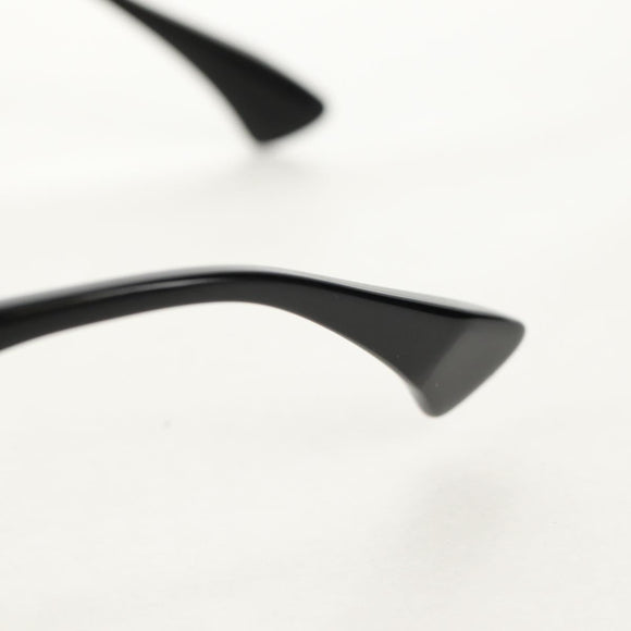 Chrome Hearts DUTCH RUDDER CH Cross Glasses Glasses plastic Black Auth 157973SAM