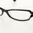 Chrome Hearts DUTCH RUDDER CH Cross Glasses Glasses plastic Black Auth 157973SAM-8