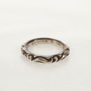 Chrome Hearts Scroll Banding Ring Ag925 Silver Auth 157976SAM-4