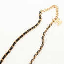 CHANEL Necklace metal Gold CC Auth 157977SM-10
