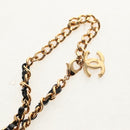 CHANEL Necklace metal Gold CC Auth 157977SM-11