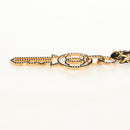 CHANEL Necklace metal Gold CC Auth 157977SM-14