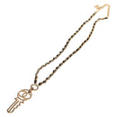 CHANEL Necklace metal Gold CC Auth 157977SM-2