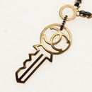 CHANEL Necklace metal Gold CC Auth 157977SM-8