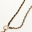 CHANEL Necklace metal Gold CC Auth 157977SM-9