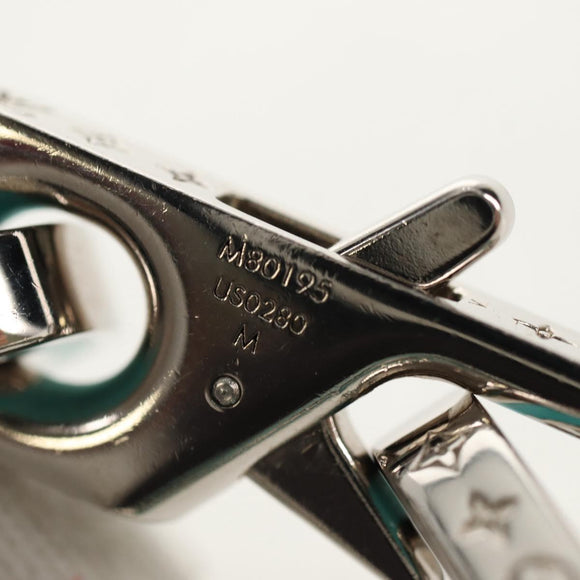 LOUIS VUITTON Brassle Monogram Links Bracelet metal Silver M80195 Auth 157982SM