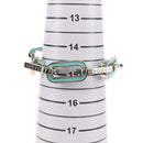 LOUIS VUITTON Brassle Monogram Links Bracelet metal Silver M80195 Auth 157982SM-13