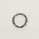Chrome Hearts Scroll banding Ring Ag925 Silver Auth 157985SAM-5