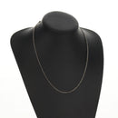 Chrome Hearts Roll Chain Necklace Ag925 Silver Auth 157987M-12