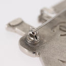 CHANEL Brooch metal Silver CC Auth 157988SM-6