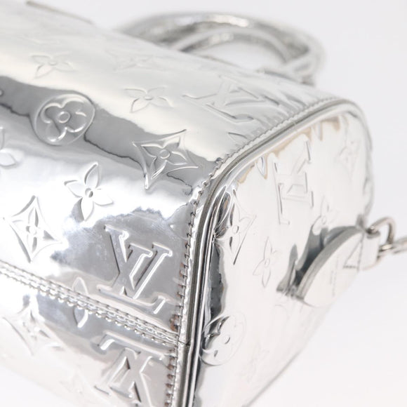 LOUIS VUITTON Monogram Miroir Speedy Bandouliere 20 Bag M11987 LV Auth 157989SM