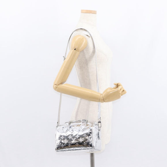 LOUIS VUITTON Monogram Miroir Speedy Bandouliere 20 Bag M11987 LV Auth 157989SM
