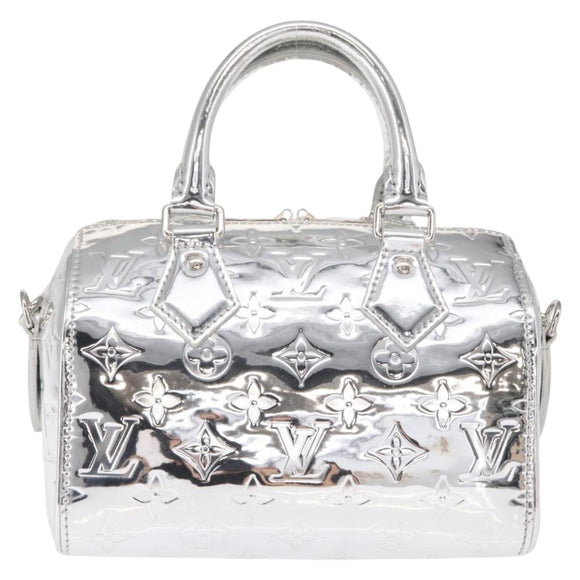 LOUIS VUITTON Monogram Miroir Speedy Bandouliere 20 Bag M11987 LV Auth 157989SM