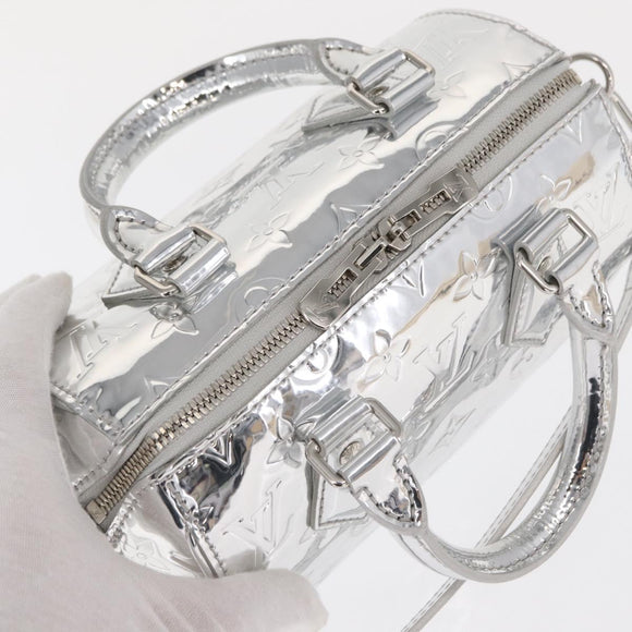 LOUIS VUITTON Monogram Miroir Speedy Bandouliere 20 Bag M11987 LV Auth 157989SM