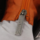 CHANEL Cambon Line Large Matelasse Bag Leather Brown Silver CC Auth 157990SAV-18