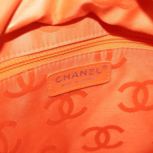 CHANEL Cambon Line Large Matelasse Bag Leather Brown Silver CC Auth 157990SAV