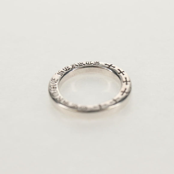 Chrome Hearts NTFL Ring Ag925 Silver Auth 157993SAM