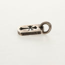Chrome Hearts Tiny Cutout Cross Dog Tag Pendant top Ag925 Silver Auth 157994SAM-5