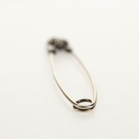 Chrome Hearts Large Safety Pin 1PD Ag925 Silver Auth 157995SAM