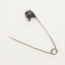 Chrome Hearts Large Safety Pin 1PD Ag925 Silver Auth 157995SAM-13
