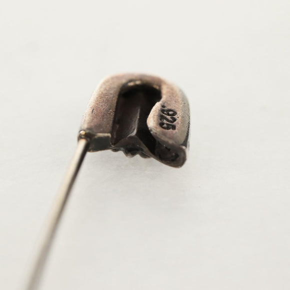 Chrome Hearts Large Safety Pin 1PD Ag925 Silver Auth 157995SAM