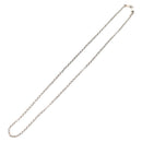 Chrome Hearts Roll Chain Necklace Ag925 Silver Auth 157998SAM-2