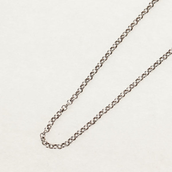Chrome Hearts Roll Chain Necklace Ag925 Silver Auth 157998SAM