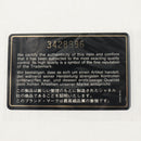 CHANEL Matelasse Mademoiselle Chain Bag Enamel Black Gold CC Auth 158001A-11