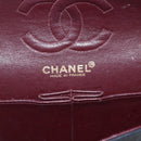 CHANEL Matelasse 23 Chain Shoulder Bag Lamb Skin Black Gold CC Auth 158007SAV-15