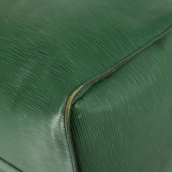LOUIS VUITTON Epi Keepall 55 Boston Bag Green M42954 LV Auth 158013