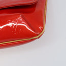 LOUIS VUITTON Monogram Vernis Thompson Street Bag Red M91094 LV Auth 158014-15