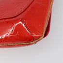LOUIS VUITTON Monogram Vernis Thompson Street Bag Red M91094 LV Auth 158014-17