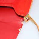 LOUIS VUITTON Monogram Vernis Thompson Street Bag Red M91094 LV Auth 158014-10