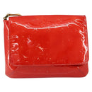 LOUIS VUITTON Monogram Vernis Thompson Street Bag Red M91094 LV Auth 158014-13