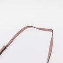 Salvatore Ferragamo Chain Vala Shoulder Bag Leather 2way Pink Gold Auth 158017-8
