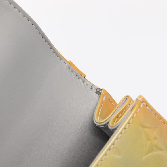 LOUIS VUITTON Monogram Vernis Spring street Hand Bag Gris M91029 LV Auth 158021