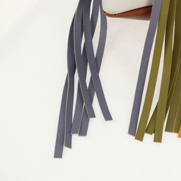 LOEWE Paula's Ibiza Tote Bag Leather Brown Auth 158022M