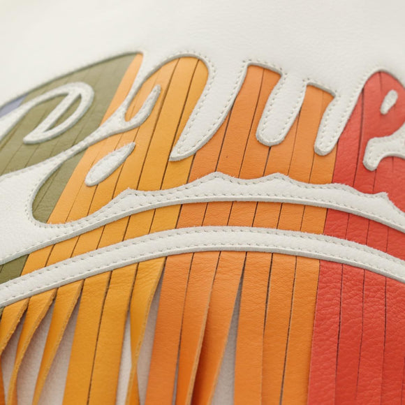 LOEWE Paula's Ibiza Tote Bag Leather Brown Auth 158022M