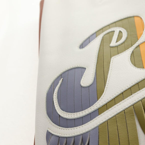 LOEWE Paula's Ibiza Tote Bag Leather Brown Auth 158022M