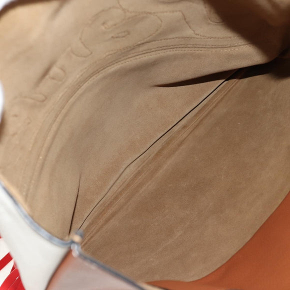 LOEWE Paula's Ibiza Tote Bag Leather Brown Auth 158022M