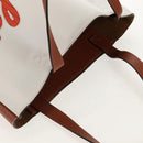 LOEWE Paula's Ibiza Tote Bag Leather Brown Auth 158022M-6