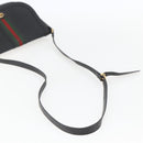 GUCCI Micro GG Supreme Web Sherry Line Bag PVC Black 001 116 0914 Auth 158025-7