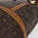 LOUIS VUITTON Monogram Bucket GM Shoulder Bag M42236 LV Auth 158033-14